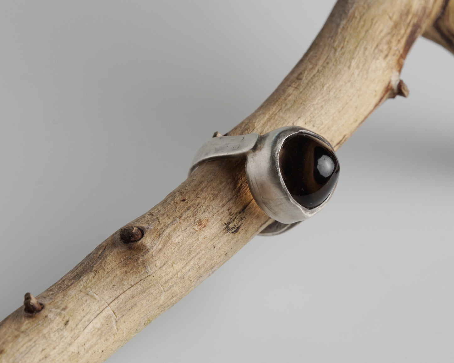 Smoky Drop ring