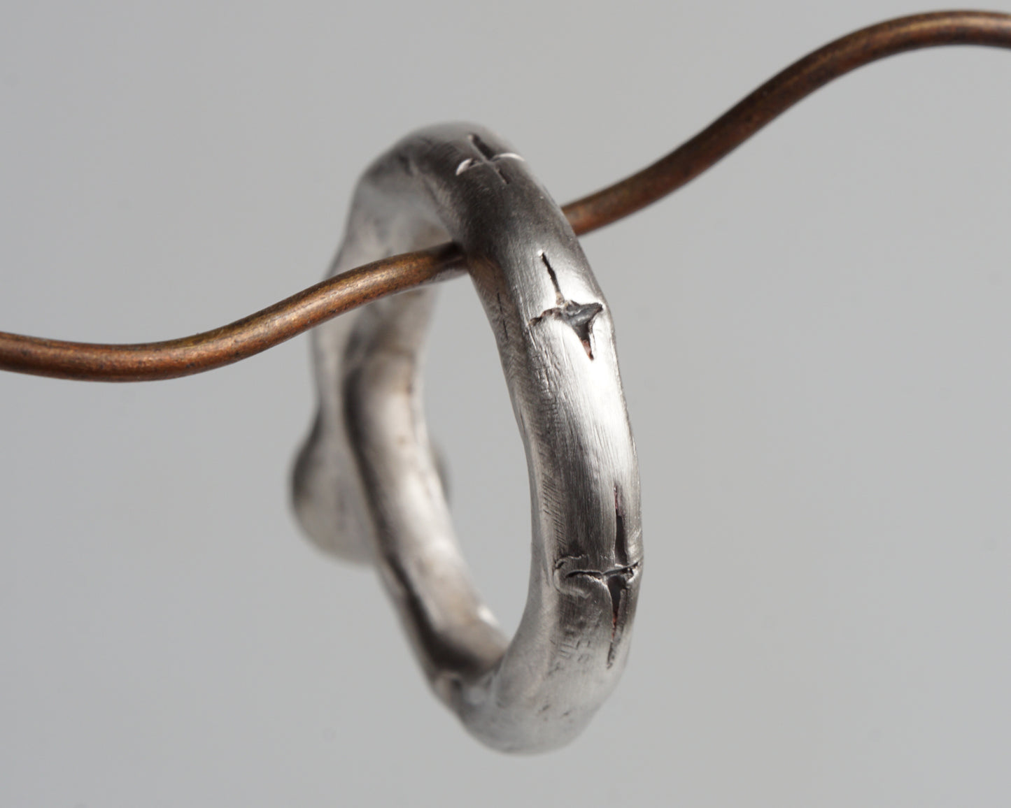 Triple Star Peridot Ring