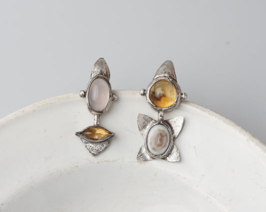 Sun and Mist Earrings