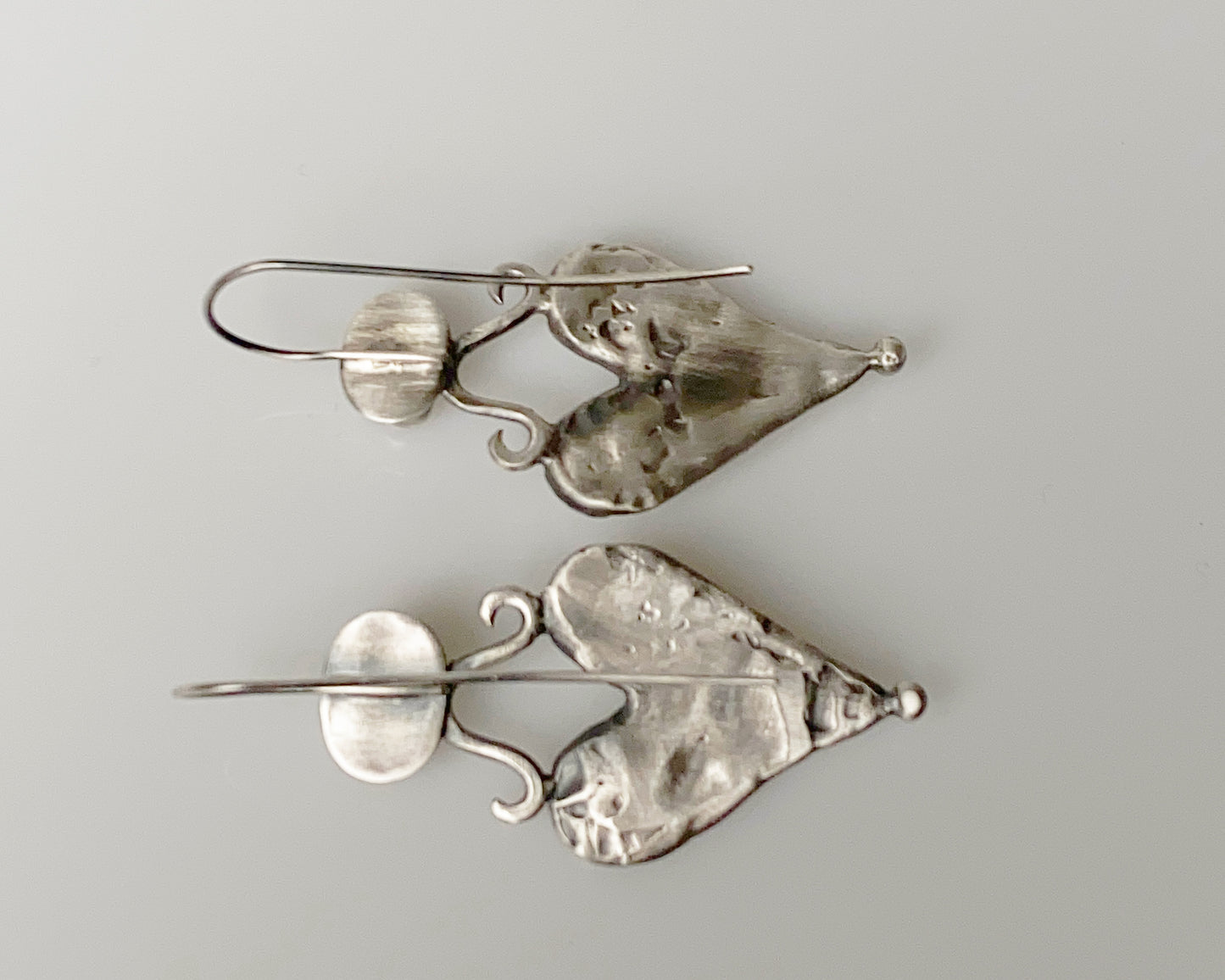 Boucles d'oreilles cœur vintage