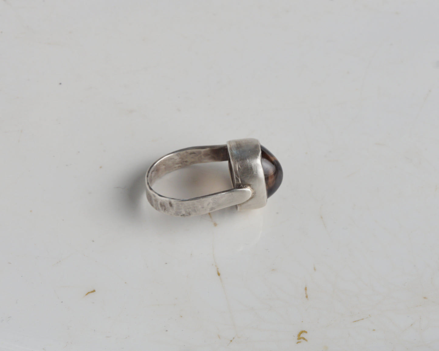 Smoky Drop ring