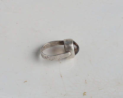 Smoky Drop ring