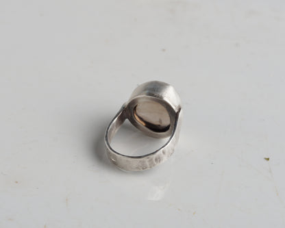 Smoky Drop ring