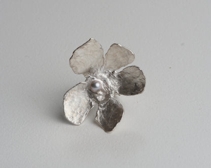 Petal & Pearl Statement Ring