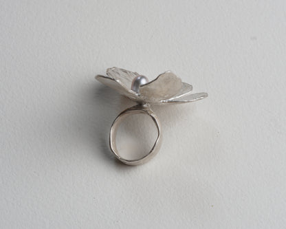 Petal & Pearl Statement Ring