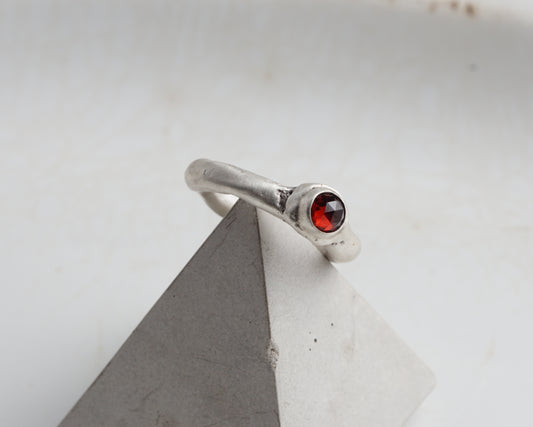 Molten Ruby Ring