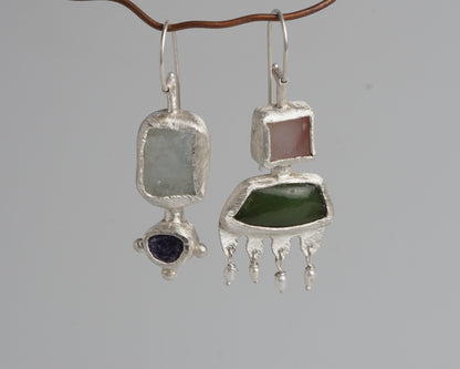 Deep Forest Myth Earrings