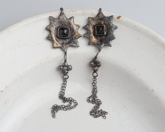 Tourmaline Star Earrings