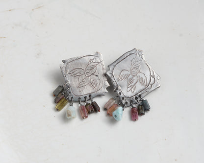 Seraphim Naive Silver Earrings