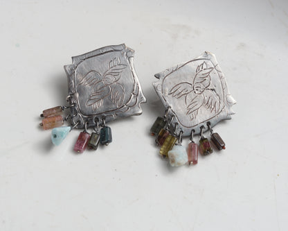 Seraphim Naive Silver Earrings