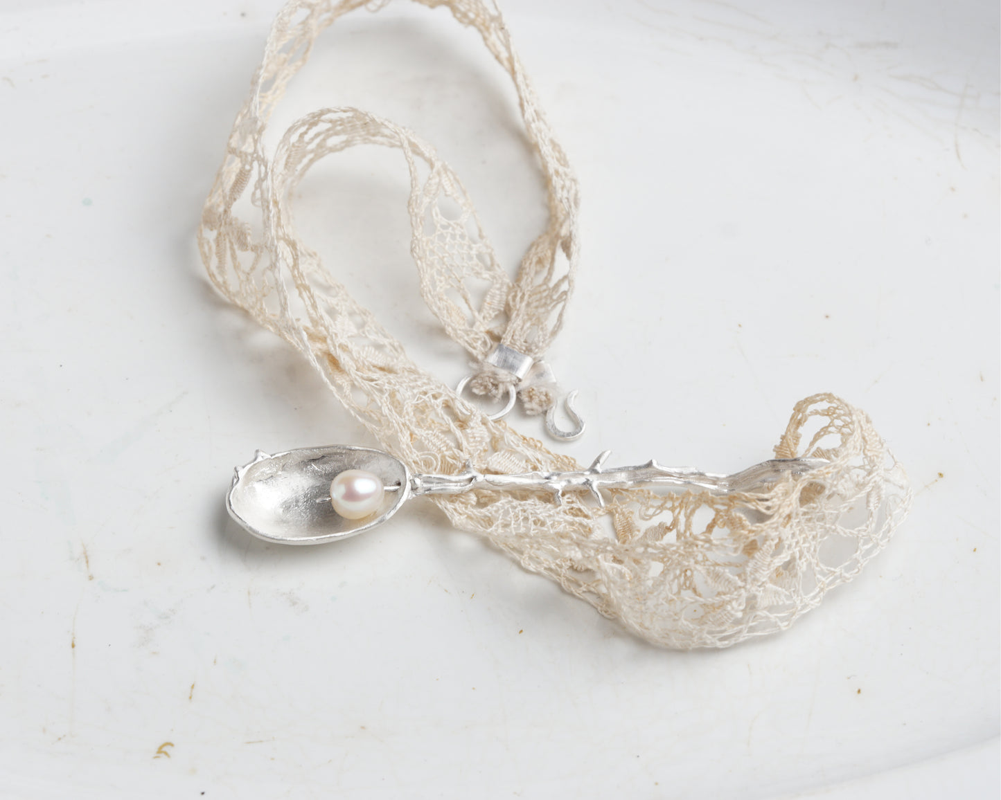 Secret Garden Spoon Pendant necklace