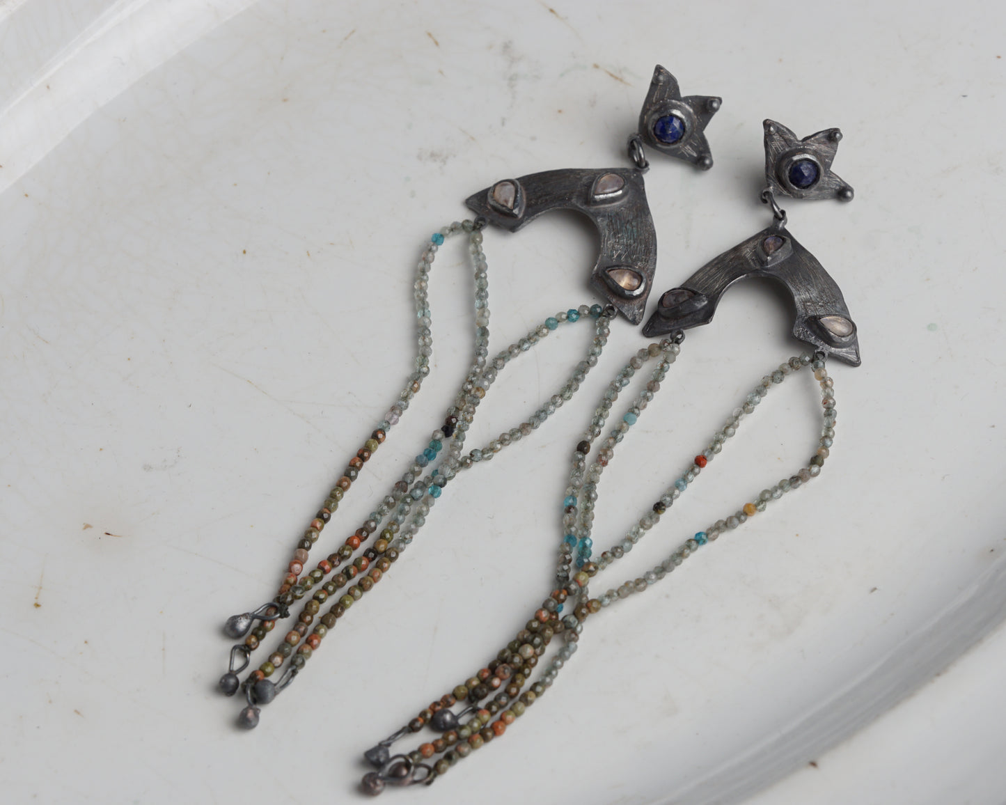 Dark Marfa  Earrings