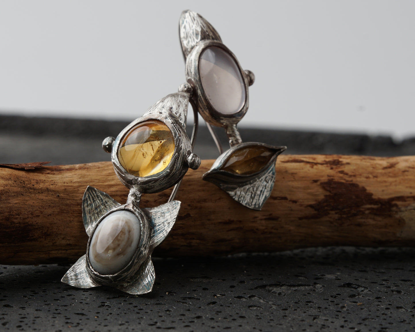 Sun and Mist Earrings