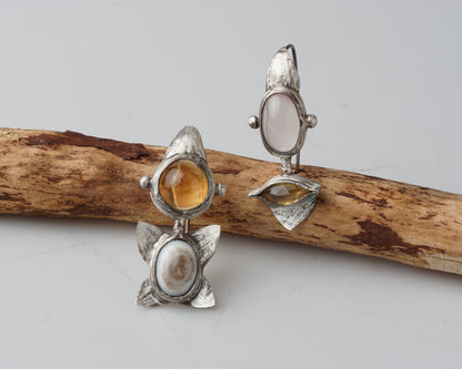 Sun and Mist Earrings