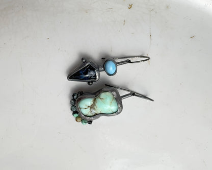 Skybound Asymmetry Earrings