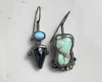 Skybound Asymmetry Earrings