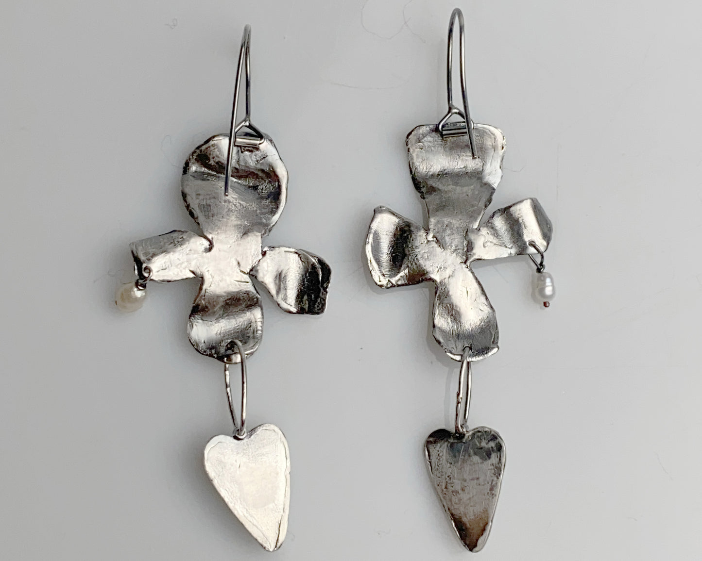 Flower Hearts Earrings