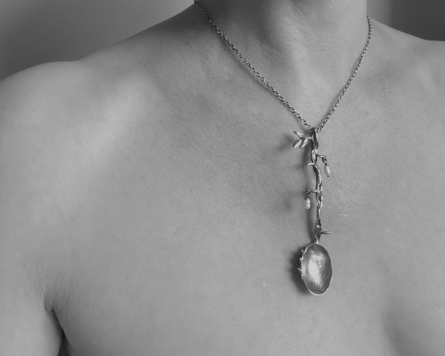Secret Garden Spoon Pendant necklace No2