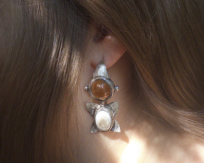 Sun and Mist Earrings