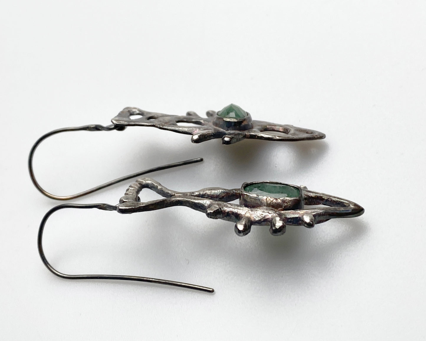 Boucles d'oreilles Faune de la Mer Émeraude