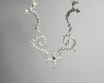 Thistle Cross Necklace